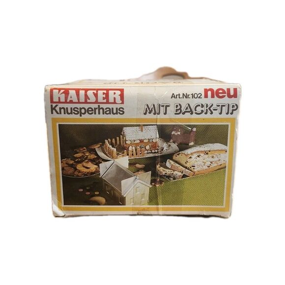 Kaiser Knusperhaus Backform Party Cake House Pan Recipe Vintage Gingerbread - Picture 1 of 8